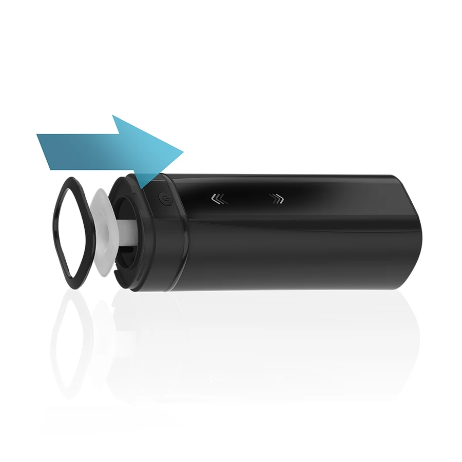 KIIROO - MASTURBATEUR TÉLÉDILDONIQUE ONYX+ AVEC TEXTURE DE PEAU